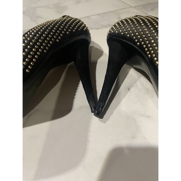 Giuseppe Zanotti Womens Studded Platform Stiletto Heel Leather Black Size 9 - Picture 12 of 12
